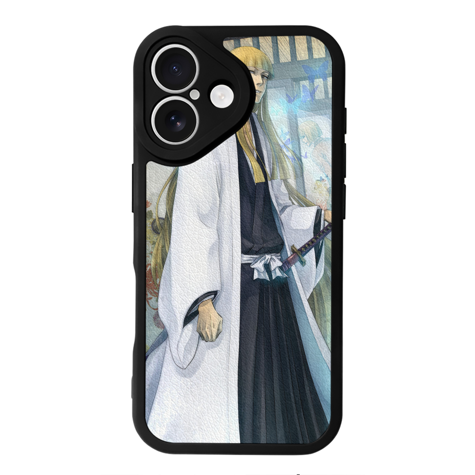 （画像用） ブリーチ BLEACH 【iPhone 16シリーズ対応】シリコンスマホケース（レザー調） 材質：シリコン